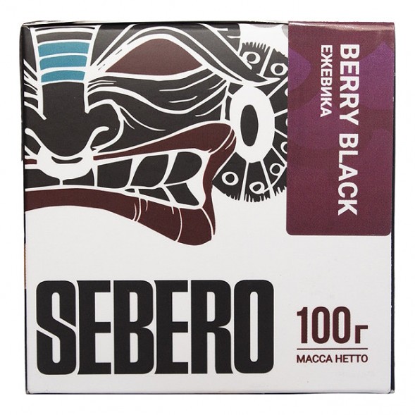 Табак Sebero - Berry Black (Ежевика, 100 грамм) купить в Перми