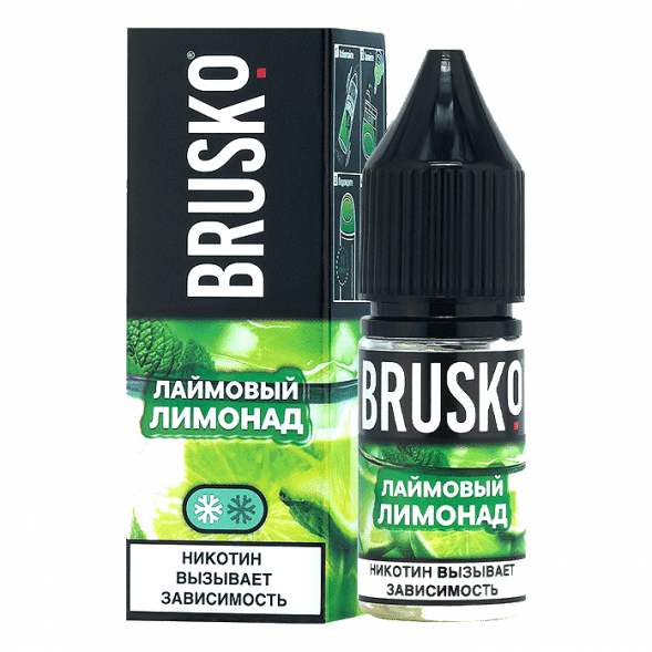 Жидкость Brusko Salt - Лаймовый Лимонад (10 мл, 2 мг) купить в Перми
