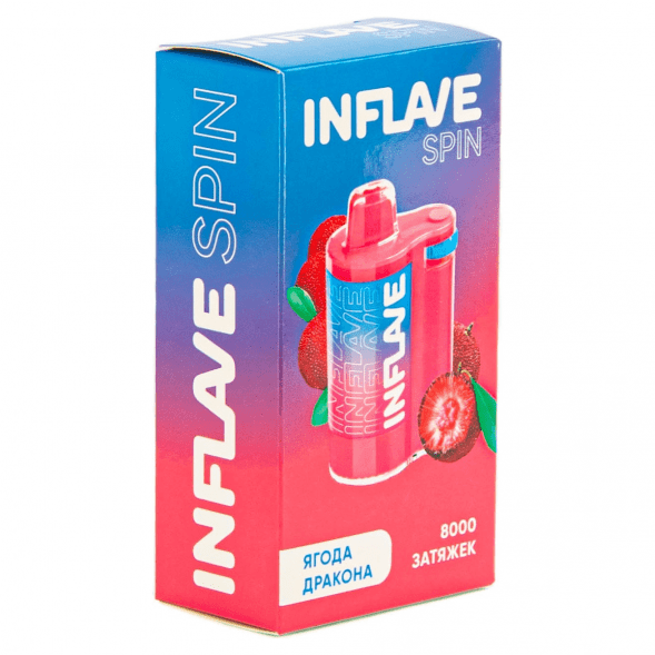 INFLAVE SPIN - Ягода Дракона (8000 затяжек) купить в Перми