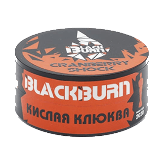 Табак BlackBurn - Cranberry Shock (Кислая Клюква, 25 грамм) купить в Перми