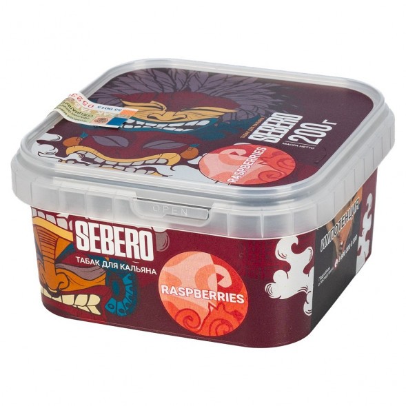 Табак Sebero - Raspberries (Малина, 200 грамм) купить в Перми