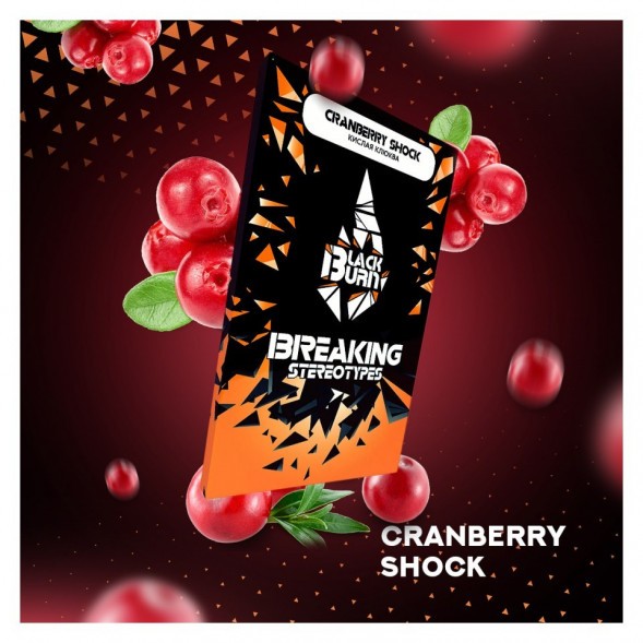 Табак BlackBurn - Cranberry Shock (Кислая Клюква, 100 грамм) купить в Перми