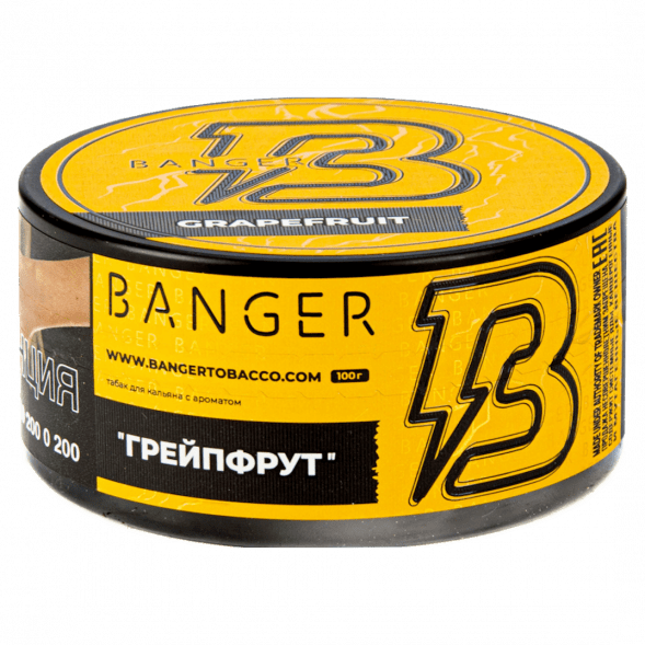 Табак Banger - Grapefruit (Грейпфрут, 100 грамм) купить в Перми