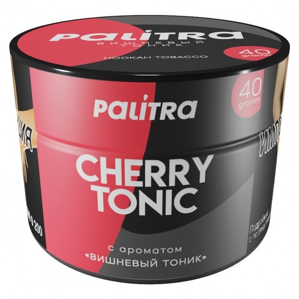 Табак Palitra - Cherry Tonic (Вишнёвый Тоник, 40 грамм) купить в Перми