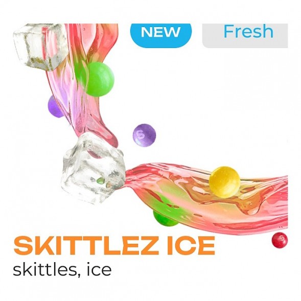 Табак Element Воздух - Skittlez Ice NEW (Ледяной Скитлз, 25 грамм) купить в Перми