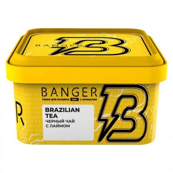 Табак Banger - Brazilian Tea (Чёрный Чай с Лаймом, 200 грамм) купить в Перми