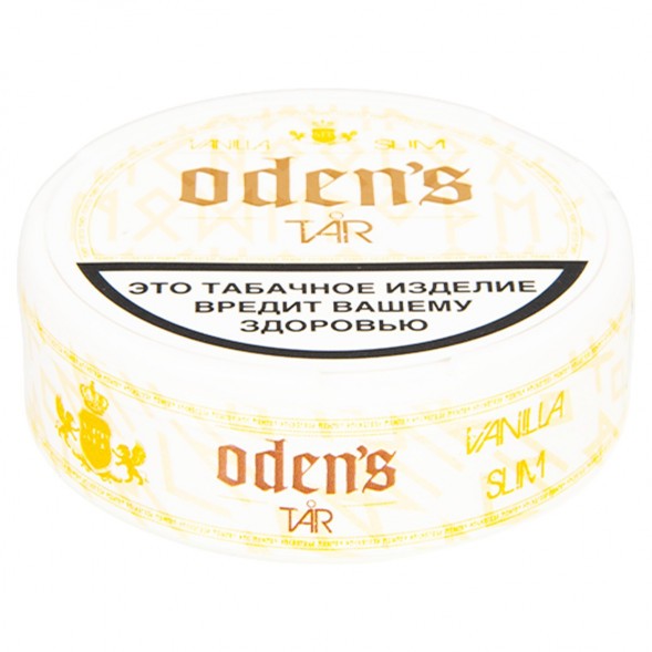 Табак жевательный ODENS - TAR Vanilla Slim (13 грамм, Россия) купить в Перми