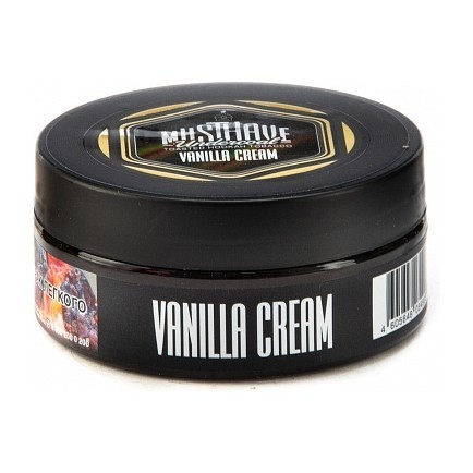 Табак Must Have - Vanilla Cream (Ванильный Крем, 125 грамм) купить в Перми