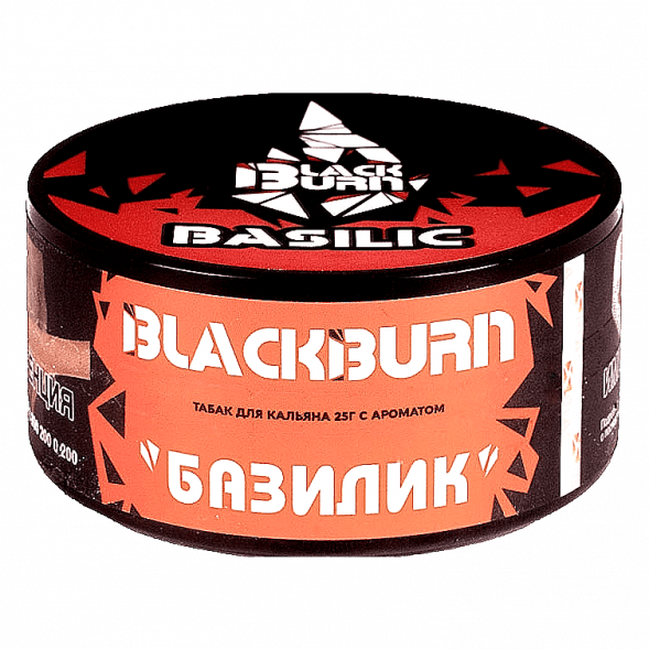 Табак BlackBurn - Basilic (Базилик, 25 грамм) купить в Перми