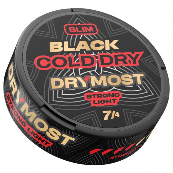 Табак жевательный DryMost - Black Cold Dry Slim (12 грамм) купить в Перми