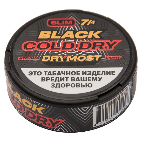 Табак жевательный DryMost - Black Cold Dry Slim (12 грамм) купить в Перми