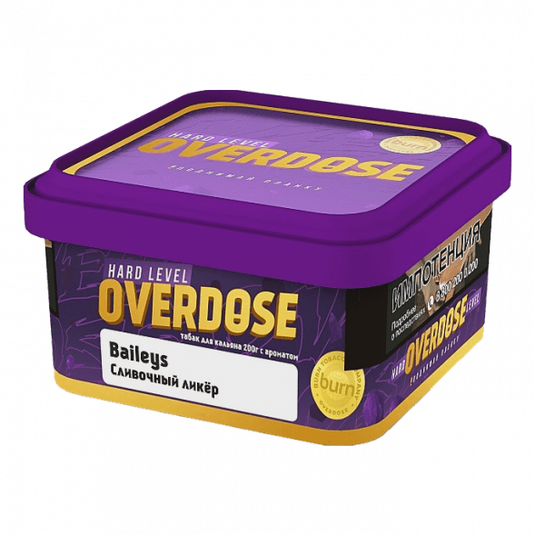 Табак Overdose - Baileys (Сливочный Ликёр, 200 грамм) купить в Перми