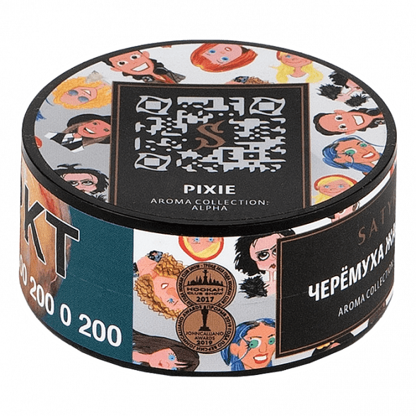 Табак Satyr - Pixie (Черёмуха и Жасмин, 25 грамм) купить в Перми