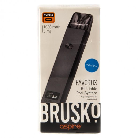 Электронная сигарета Brusko - Favostix (Синий) купить в Перми