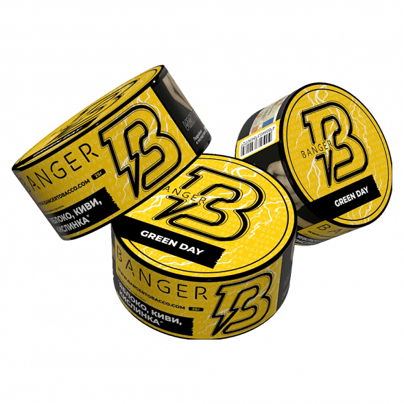 Табак Banger - Green Day (Яблоко, Киви, Кислинка, 25 грамм) купить в Перми