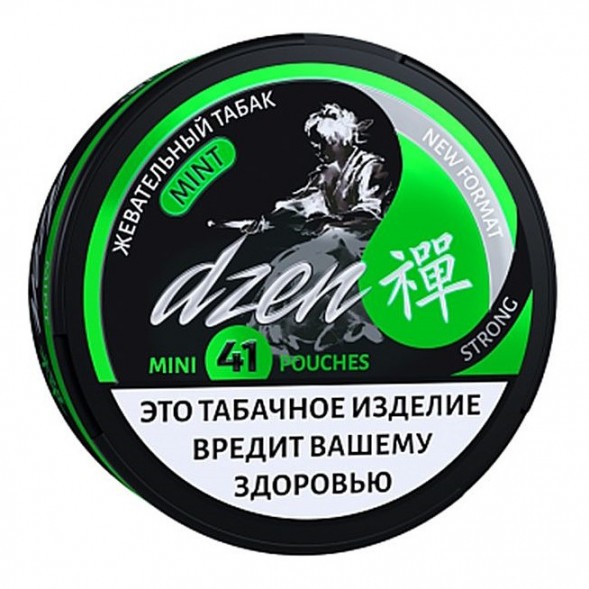 Табак жевательный DZEN Strong - Mint Mini (Мята Мини) купить в Перми