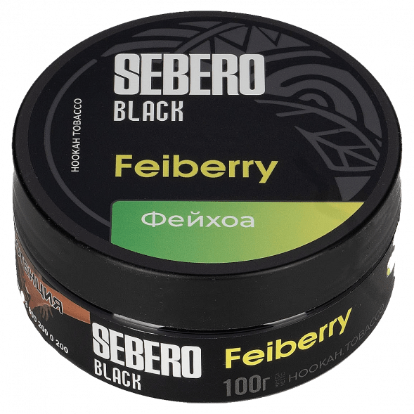 Табак Sebero Black - Feiberry (Фейхоа, 100 грамм) купить в Перми