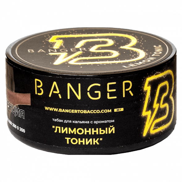 Табак Banger - Lemon Tonik (Лимонный Тоник, 25 грамм) купить в Перми