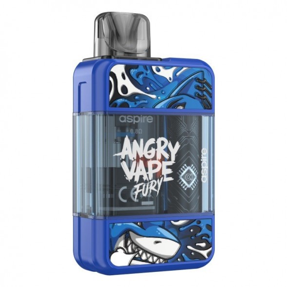 Электронная сигарета Brusko - Angry Vape Fury (650 mAh, Синий) купить в Перми