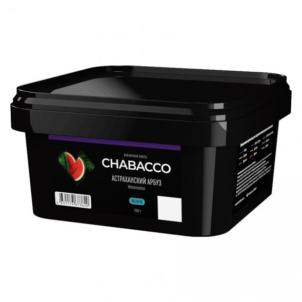 Смесь Chabacco MEDIUM - Watermelon Astrakhan (Астраханский Арбуз, 200 грамм) купить в Перми