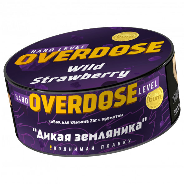 Табак Overdose - Wild Strawberry (Дикая Земляника, 25 грамм) купить в Перми