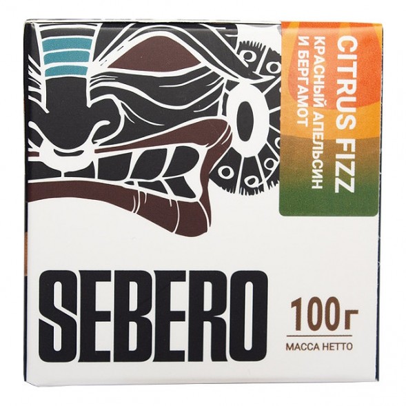 Табак Sebero - Citrus Fizz (Красный Апельсин и Бергамот, 100 грамм) купить в Перми