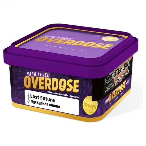 Табак Overdose - Lost Futura (Мускусная Вишня, 200 грамм) купить в Перми
