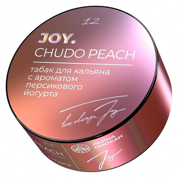 Табак Joy - Chudo Peach (Персиковый Йогурт, 25 грамм) купить в Перми