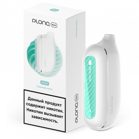 PLONQ MAX - Свежая Мята (6000 затяжек) купить в Перми