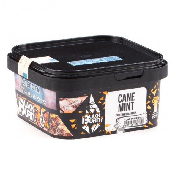 Табак BlackBurn - Cane Mint (Тростниковая Мята, 200 грамм) купить в Перми