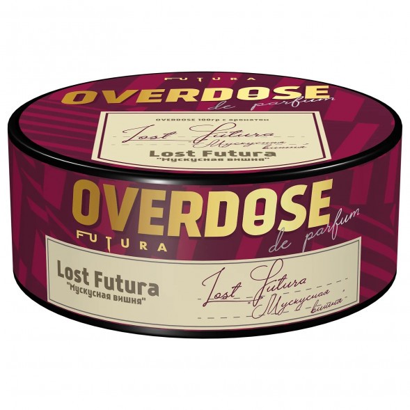 Табак Overdose - Lost Futura (Мускусная Вишня, 100 грамм) купить в Перми