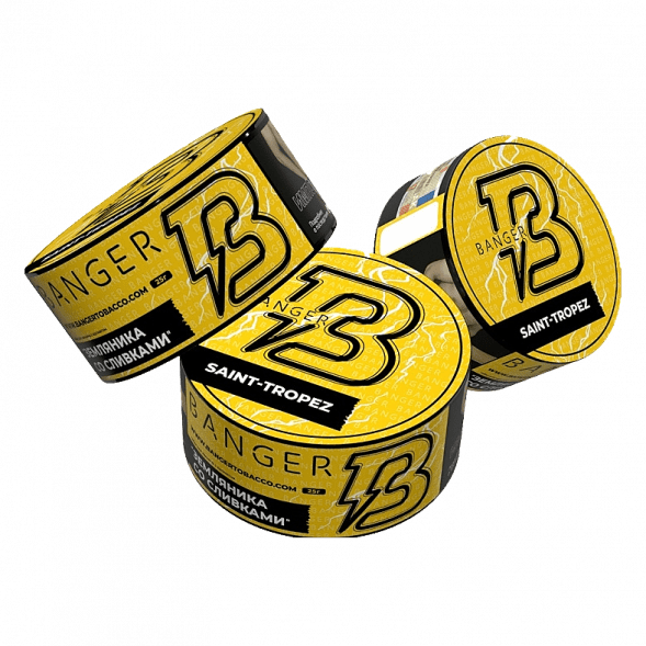 Табак Banger - Saint-Tropez (Земляника со Сливками, 25 грамм) купить в Перми