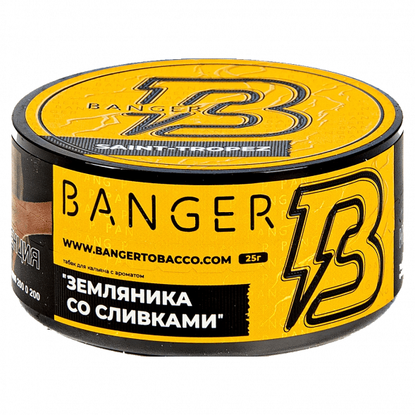 Табак Banger - Saint-Tropez (Земляника со Сливками, 25 грамм) купить в Перми