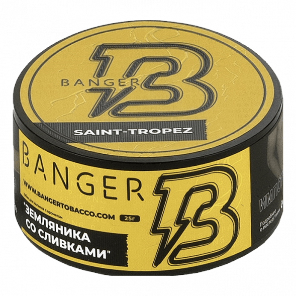 Табак Banger - Saint-Tropez (Земляника со Сливками, 25 грамм) купить в Перми