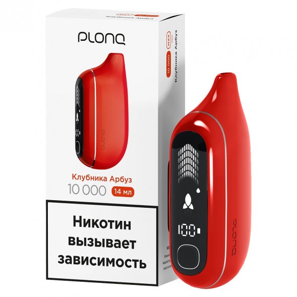 PLONQ MAX PRO - Клубника Арбуз (10000 затяжек) купить в Перми