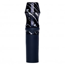 Мундштук индивидуальный ESS - Серебро на Чёрном