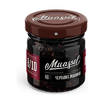 Табак Muassel Extra Strong - Черника-Малина (40 грамм) купить в Перми