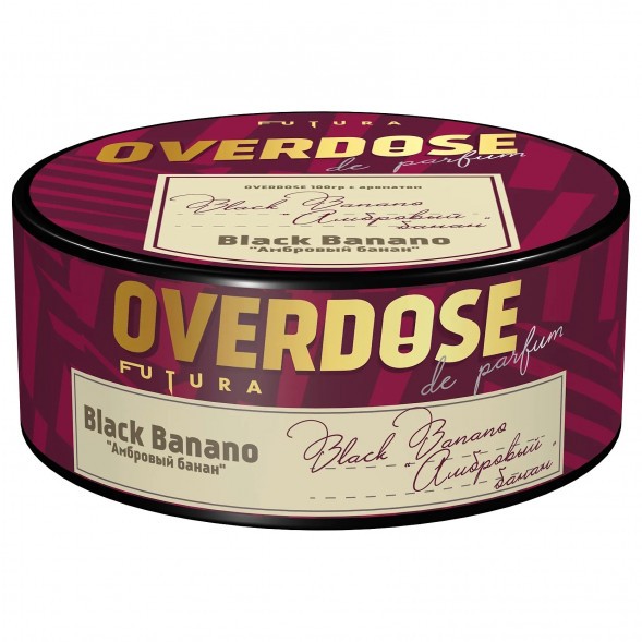 Табак Overdose - Black Banano (Амбровый Банан, 100 грамм) купить в Перми