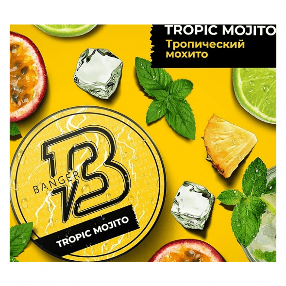Табак Banger - Tropic Mojito (Тропический Мохито, 25 грамм) купить в Перми