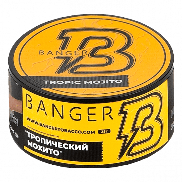 Табак Banger - Tropic Mojito (Тропический Мохито, 25 грамм) купить в Перми