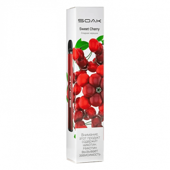 SOAK X - Sweet Cherry (Сладкая Черешня, 2200 затяжек) купить в Перми