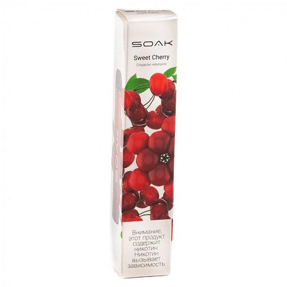 SOAK X - Sweet Cherry (Сладкая Черешня, 2200 затяжек) купить в Перми