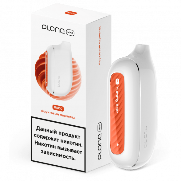 PLONQ MAX - Фруктовый Мармелад (6000 затяжек) купить в Перми