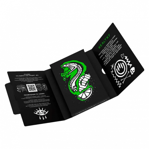 Табак Хулиган - Healthy (Имбирь и Лимон, 25 грамм) купить в Перми