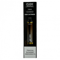 ISOK AIR - Табак (Tobacco, 4500 затяжек)