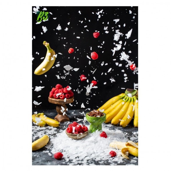 Табак B3 - Banana Berry (Банан и Ягоды, 250 грамм) купить в Перми