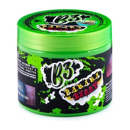Табак B3 - Banana Berry (Банан и Ягоды, 250 грамм) купить в Перми
