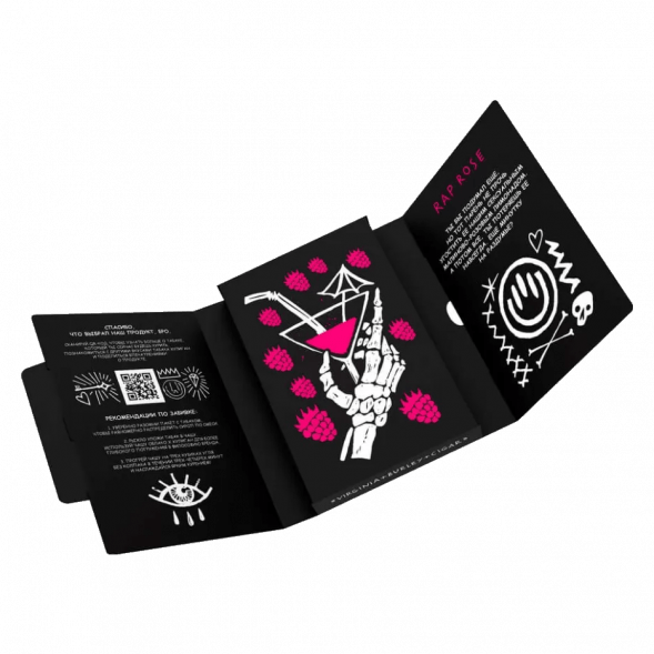 Табак Хулиган - Rap Rose (Малиново-Розовый Лимонад, 25 грамм) купить в Перми