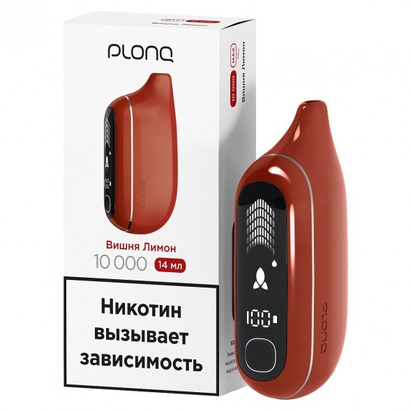 PLONQ MAX PRO - Вишня Лимон (10000 затяжек) купить в Перми