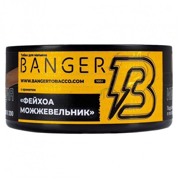 Табак Banger - Evergreen (Фейхоа Можжевельник, 100 грамм) купить в Перми